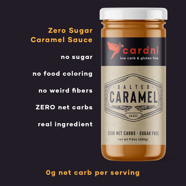 Sugar Free Caramel Sauce (tastes like Werther's Original) Cardnl
